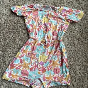 Posh Peanut Beach Themed Romper